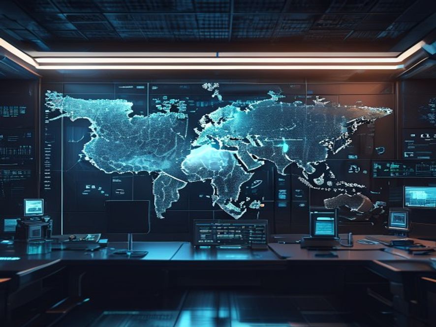 A cinematic, photorealistic 8k image of a hightech military command center featuring a digital map of the Korean Peninsula with holographic tactical overlays, symbolizing the weight of national defense budget planning and the strategic shift toward independent operational control, dramatic lighting with a serious and professional atmosphere.