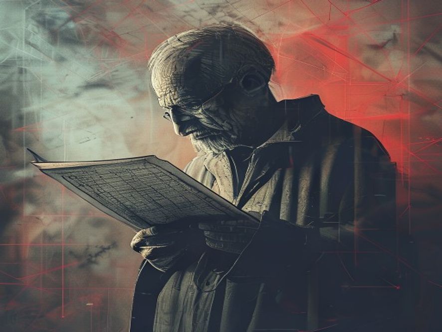 A cinematic, photorealistic 8k image featuring a weathered, monumental blueprint of a national structure being held by a contemplative intellectual figure amidst a blurred, intense background of opposing political polarities, symbolizing the tension between systemic social reform and structural inequality.