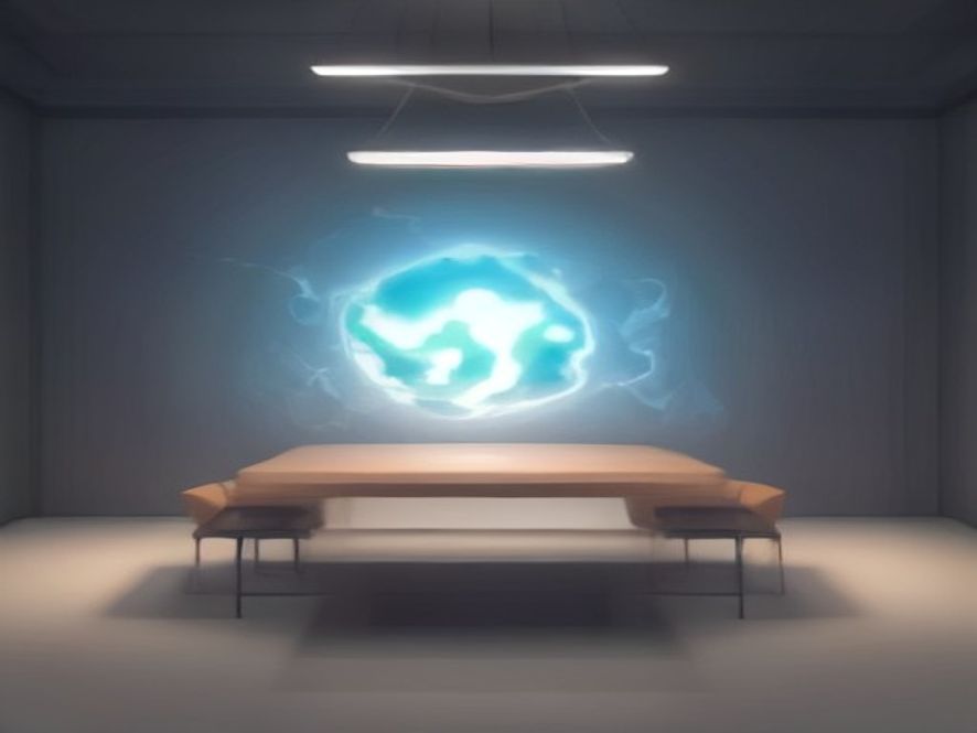 A cinematic, photorealistic 8k image featuring a professional negotiation table between South Korea and Chile, symbolizing a modern economic partnership with digital global trade elements and glowing mineral supply chain icons, captured in a sophisticated business environment.