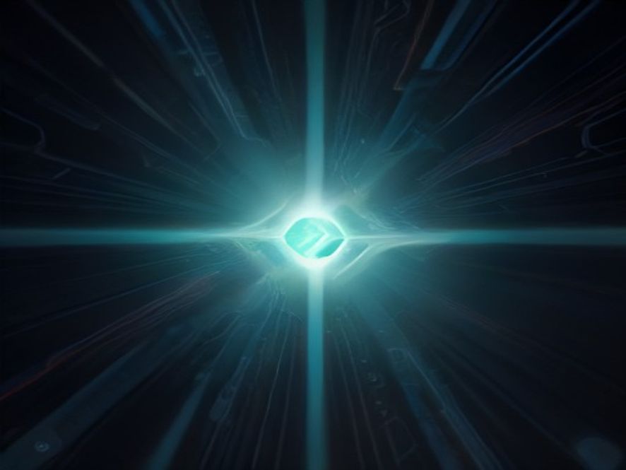 A cinematic, photorealistic 8k closeup shot of a complex automotive ECU circuit board illuminated by precise laboratory lighting, surrounded by digital data streams and holographic diagnostic graphs, symbolizing the transparent investigation of vehicle unintended acceleration, deep tech atmosphere.