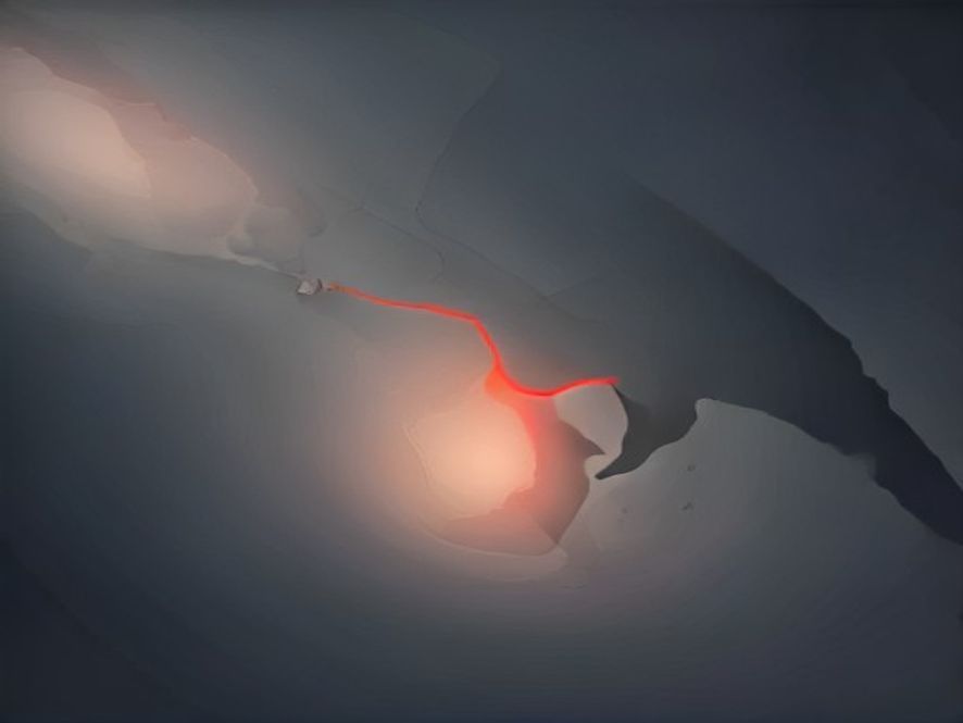 A cinematic, photorealistic 8k image featuring a tense silhouette of a highstakes diplomatic map of the Middle East with a glowing, ominous red line running through the Strait of Hormuz, surrounded by dark shadows and a hightension atmosphere reflecting global geopolitical volatility.
