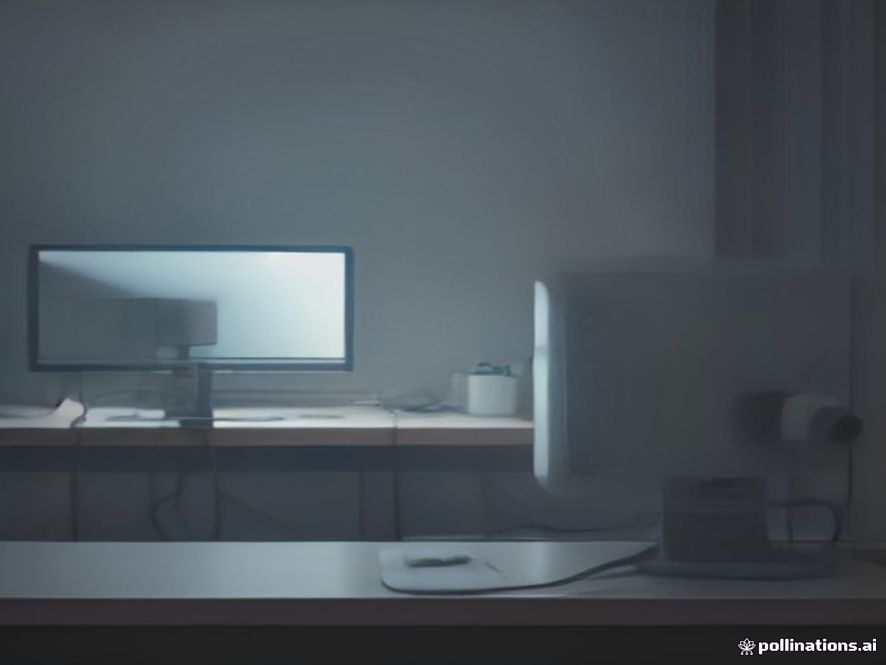 A cinematic, photorealistic 8k photo of a distressed Korean high school student sitting in a dimly lit room, staring in despair at a glowing computer monitor displaying a system error, capturing a heavy and anxious atmosphere of a failed university admission process.