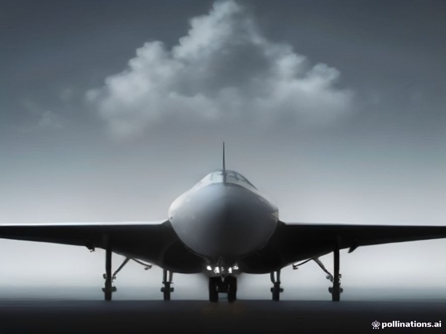 A cinematic, highresolution shot of a modern passenger jet cockpit silhouetted against a vast, cloudy sky, symbolizing the critical need for rigorous pilot security and ideological background verification in aviation, photorealistic, 8k, dramatic lighting.
