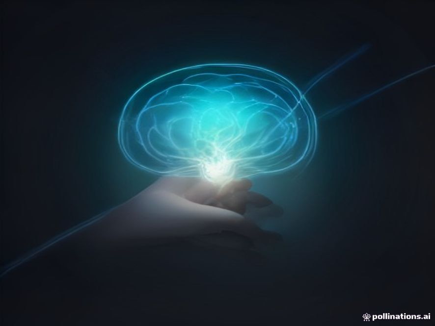A cinematic, photorealistic 8k image of a glowing, translucent human brain model interconnected with brilliant fiberoptic light strands representing neural pathways, emphasizing the precision of optogenetics with a futuristic and sophisticated scientific atmosphere.