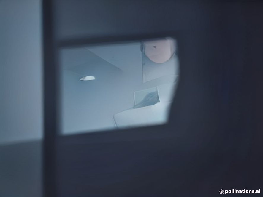 A cinematic and photorealistic 8k closeup shot capturing the tense atmosphere of a modern office, featuring a blurred smartphone screen displaying private messenger conversations being secretly photographed by a shadow, symbolizing legal risk and the violation of personal privacy.