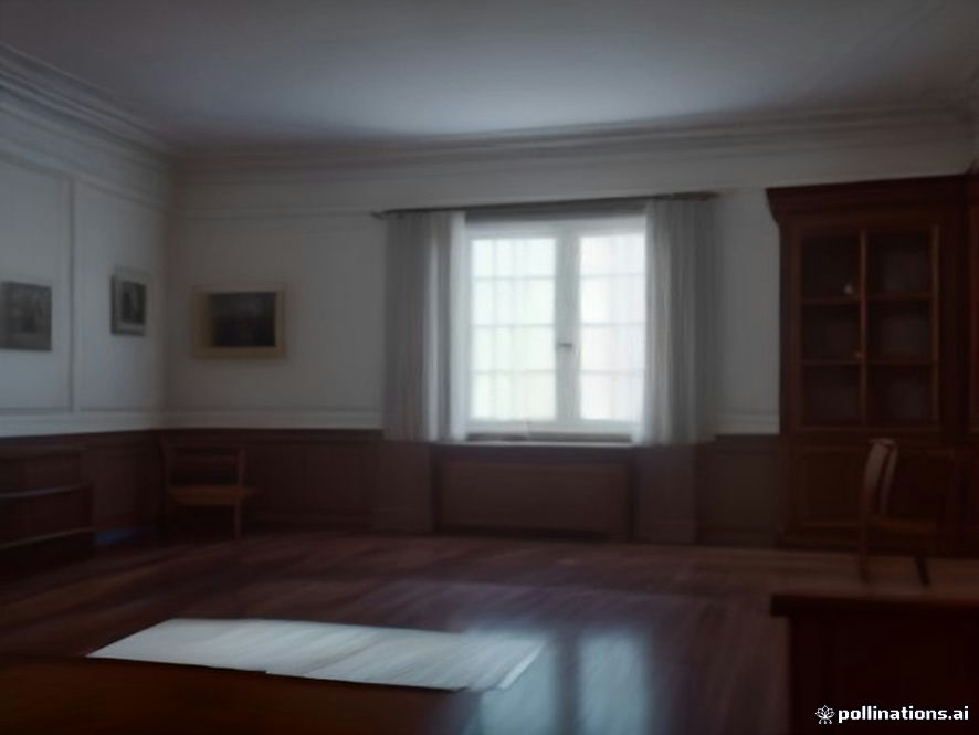A cinematic, photorealistic 8k image featuring a dimly lit, somber White House interior with a blurred official document lying on a mahogany desk, symbolizing a shattered political reputation and the fragility of public trust, dramatic lighting highlighting the cold atmosphere of a failed administrative vetting process.