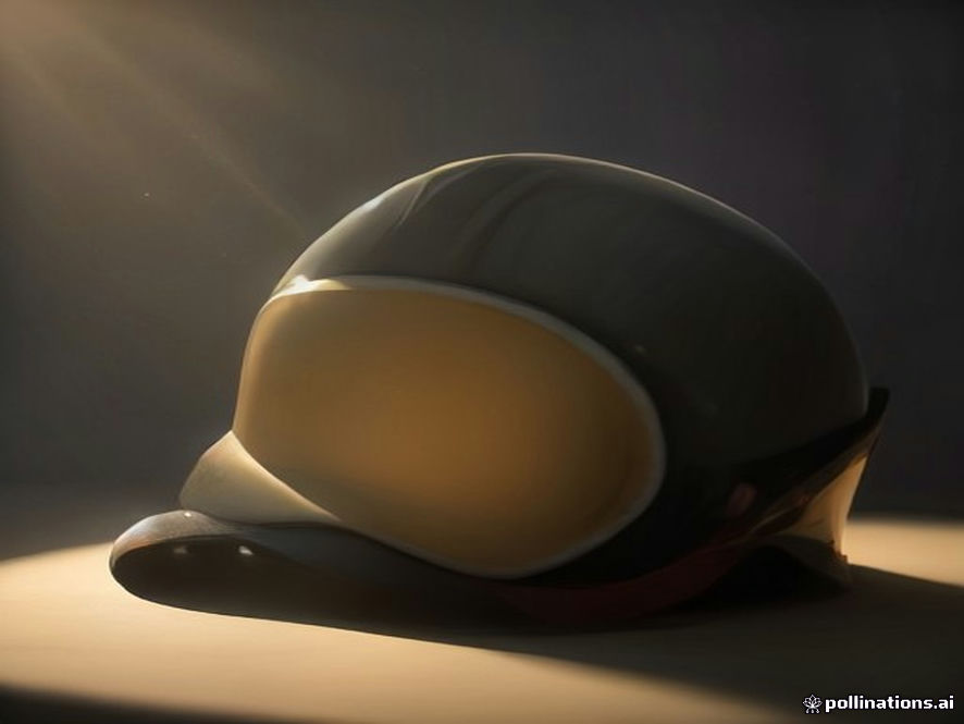 A cinematic and hearttouching photorealistic shot of a firefighters helmet and turnout gear resting solemnly in a dimly lit, somber space, with a soft ray of light illuminating a handwritten letter from a child, evoking deep emotional resonance and respect, 8k resolution, highly detailed, poignant atmosphere.