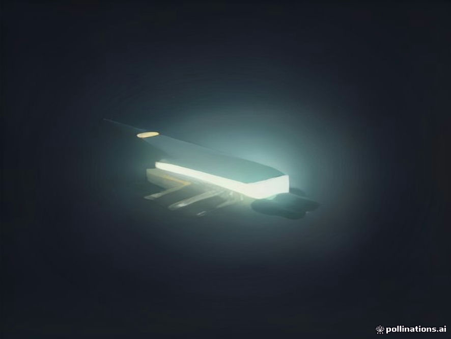 Cinematic, photorealistic 8k image of a glowing, damaged lithiumion power bank sparking and smoking inside a dimly lit airplane cabin, capturing a tense and urgent atmosphere of an impending fire hazard.